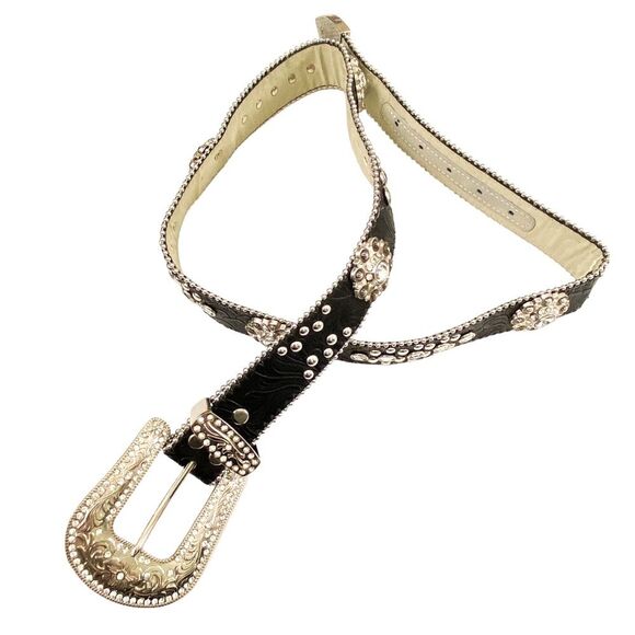 Women\'s Western Rodeo Wear Blazin Roxx Gemstone Bohemian Faux Leather Belt main image 4